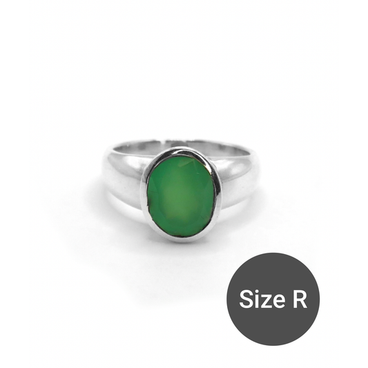 Chrysoprase Midi Cinderella Ring