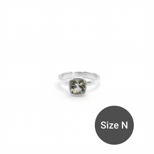 Aquamarine Limited Edition Hammered Sweetie Ring