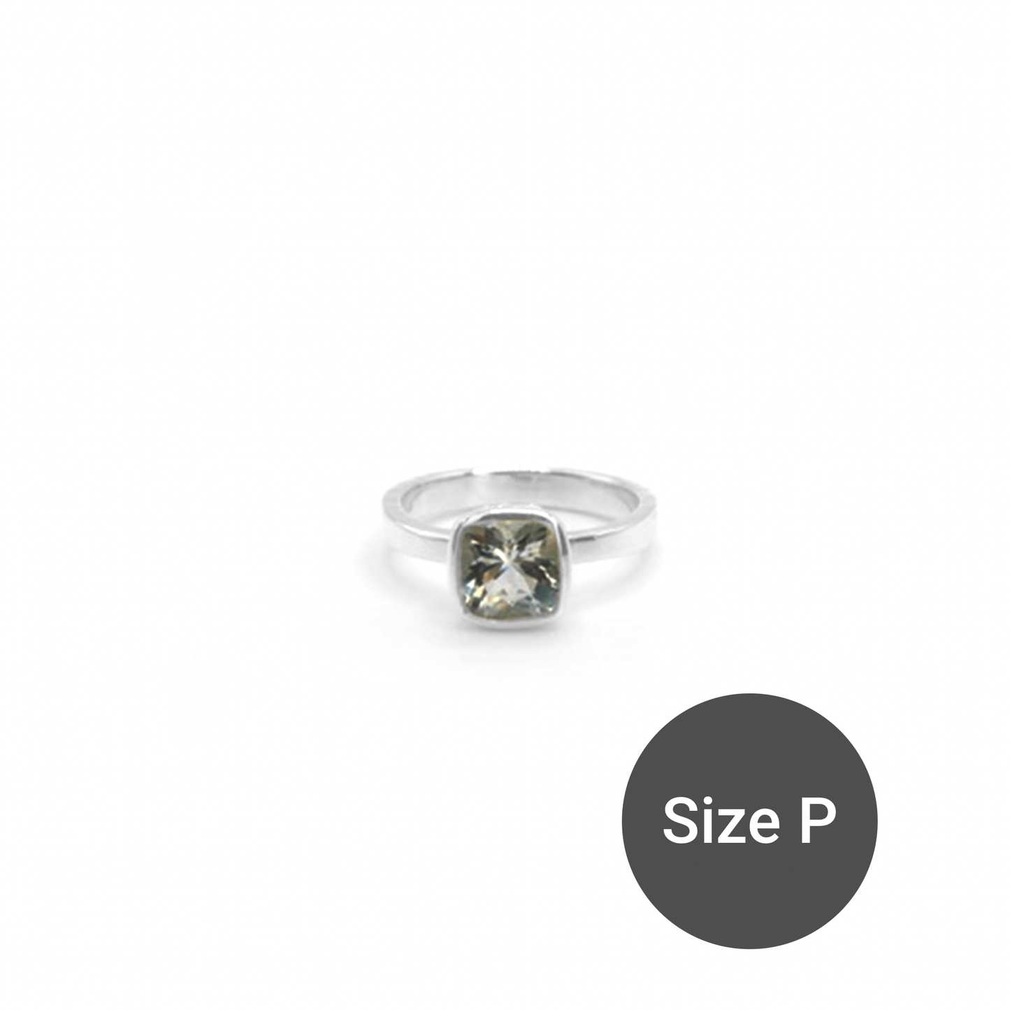 Aquamarine Limited Edition Hammered Sweetie Ring
