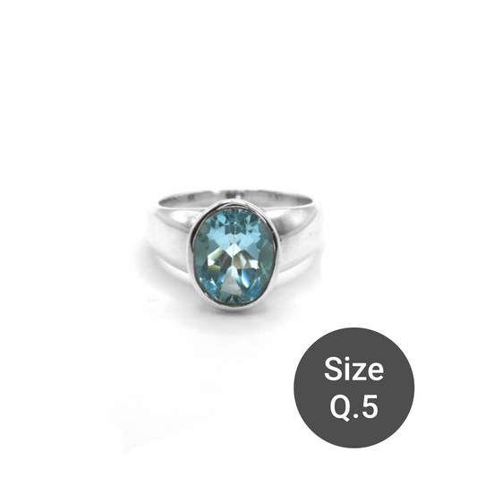 Topaz Midi Cinderella Ring