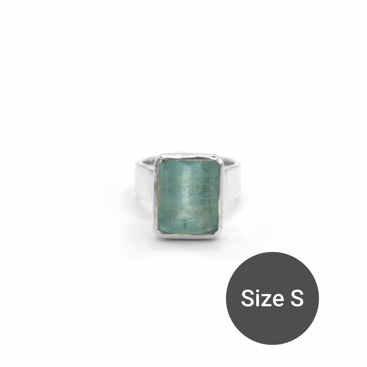 Aquamarine Cinderella Ring
