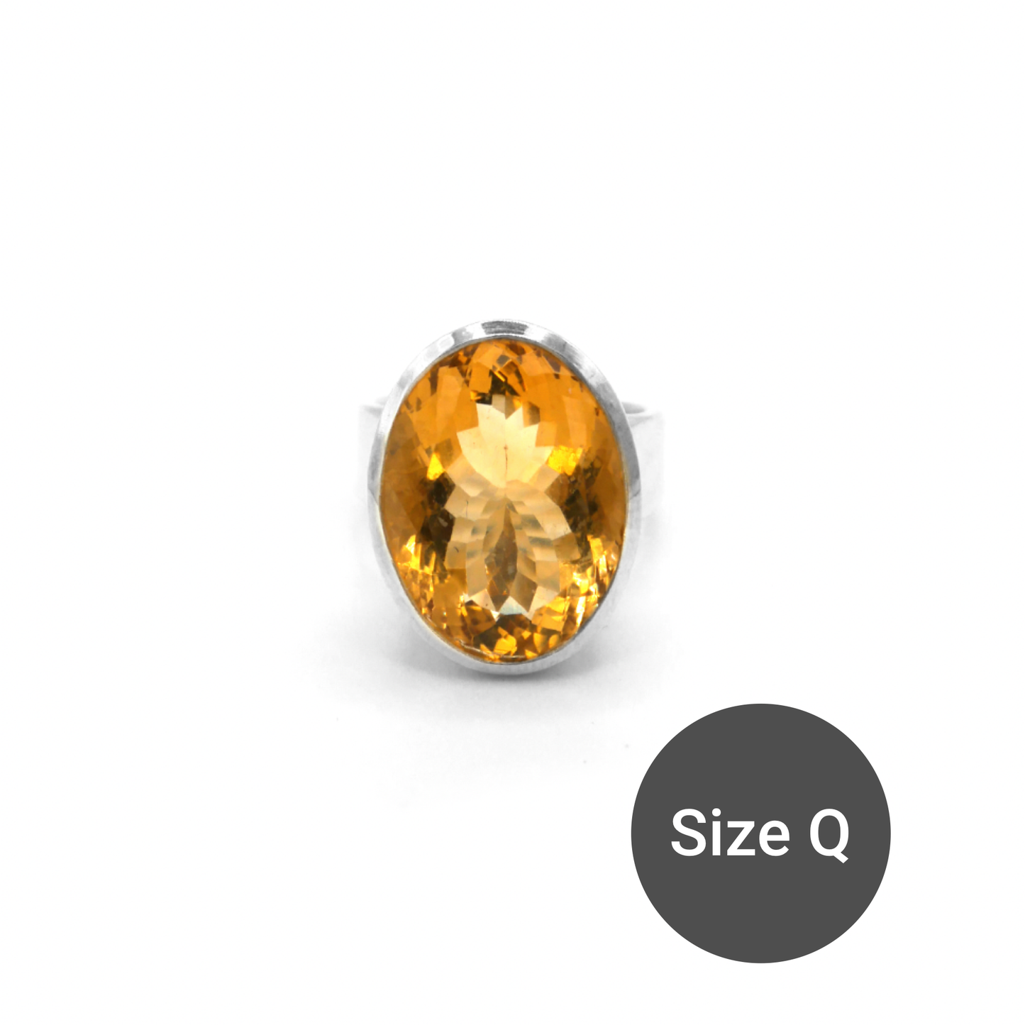 Citrine Cinderella Ring