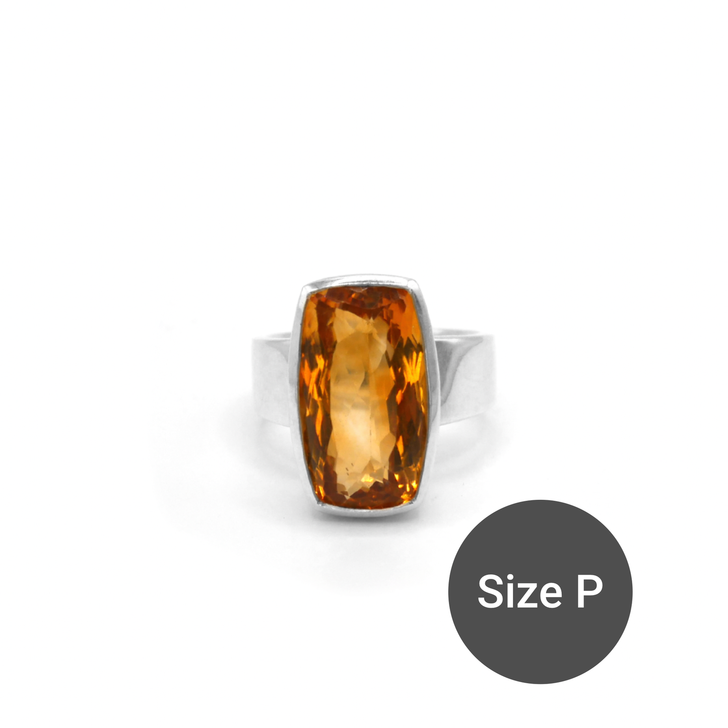 Citrine Cinderella Ring