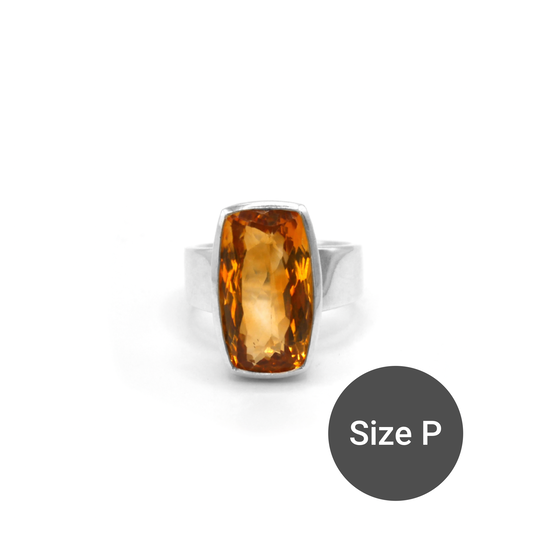 Citrine Cinderella Ring