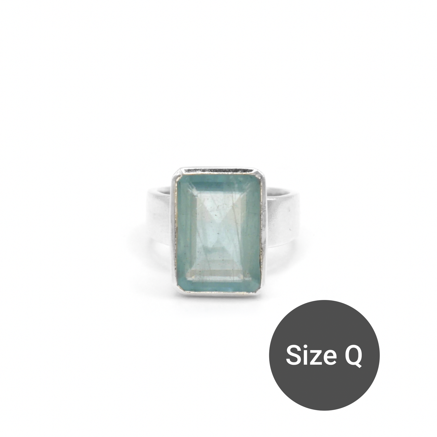 Aquamarine Cinderella Ring