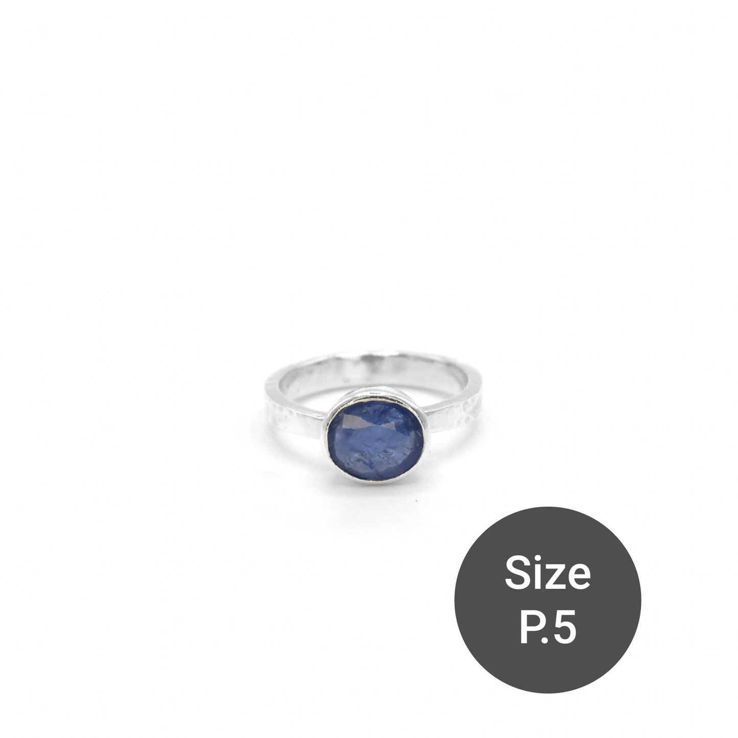 Sapphire Limited Edition Hammered Sweetie Ring