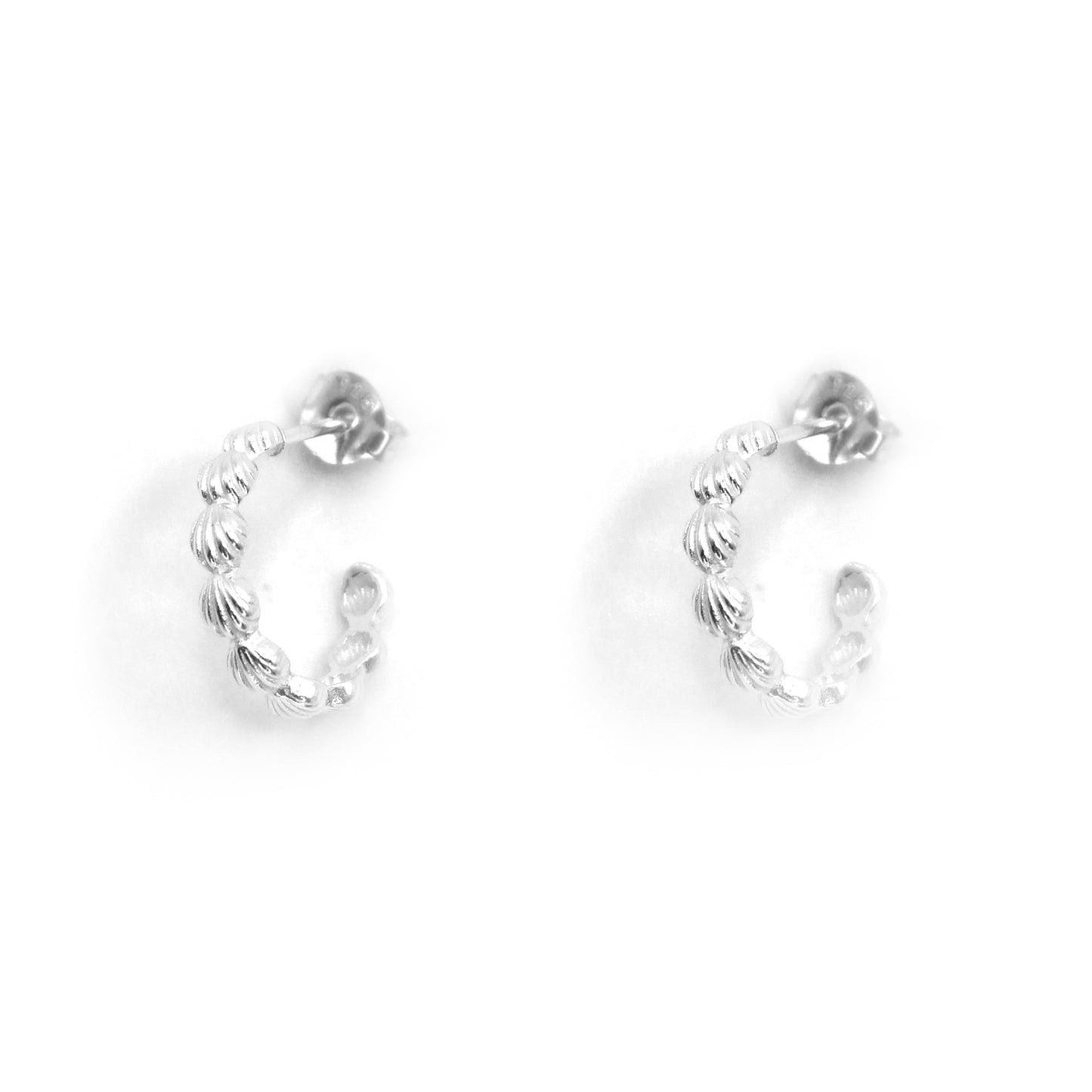 Seashells Mini Stud Hoops