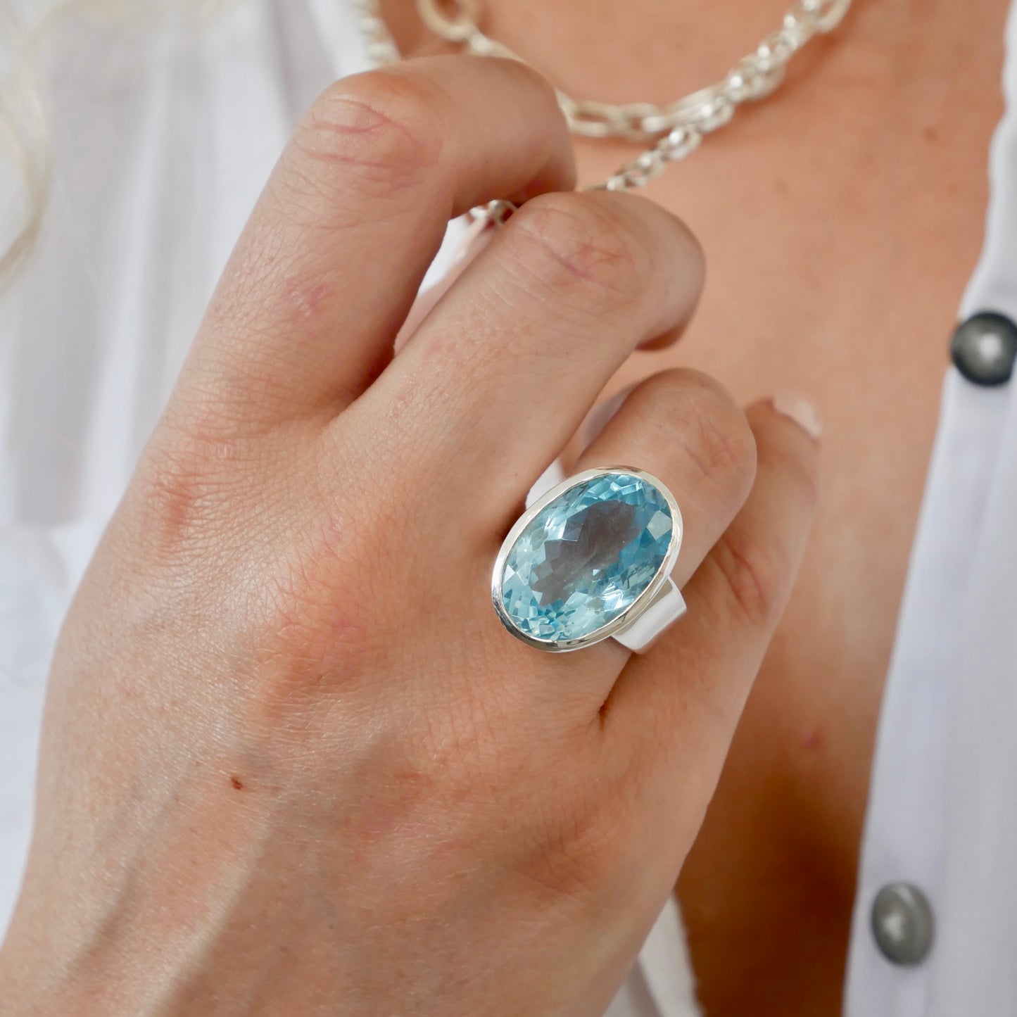 Topaz Cinderella Ring