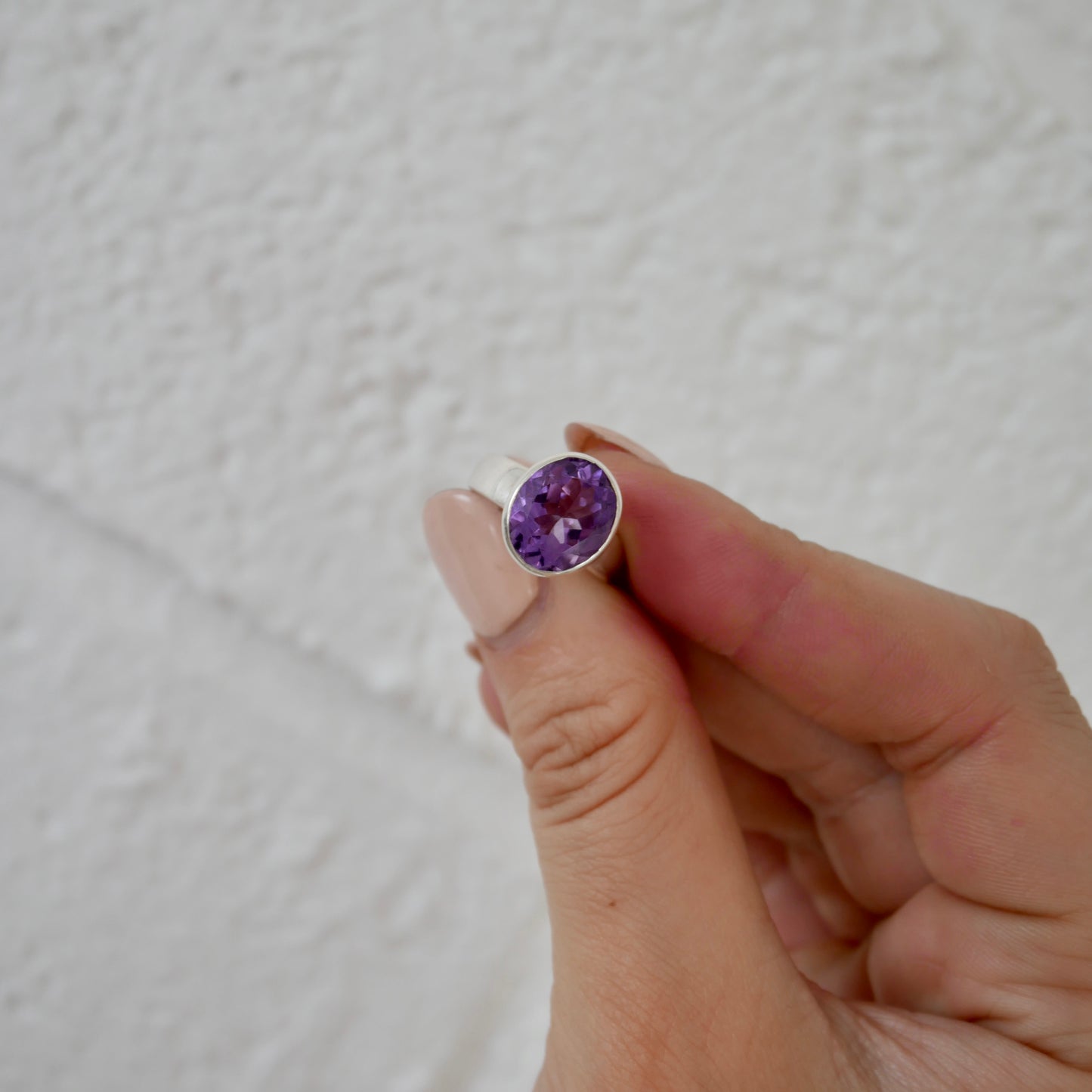 Purple Amethyst Sweetie Ring