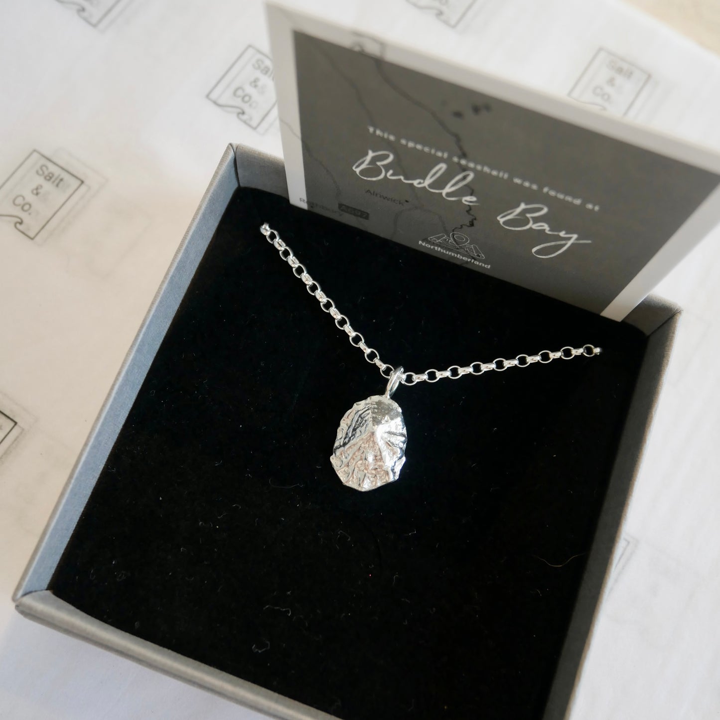 Budle Bay Limpet Necklace