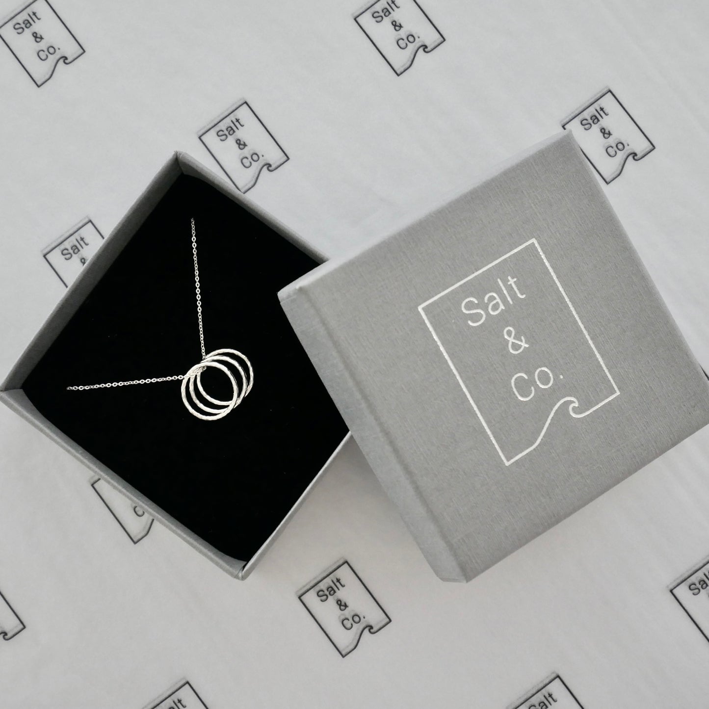 Three Ring Necklace
