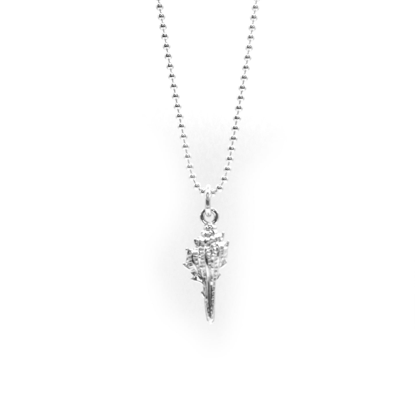 Spiral Shell Long Necklace