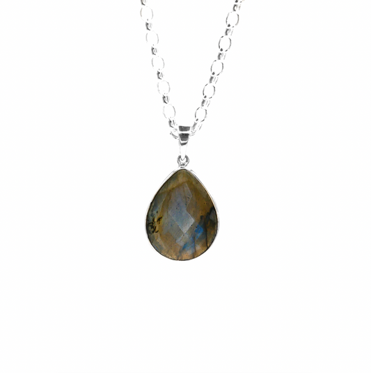 Labradorite Maxi Water Necklace