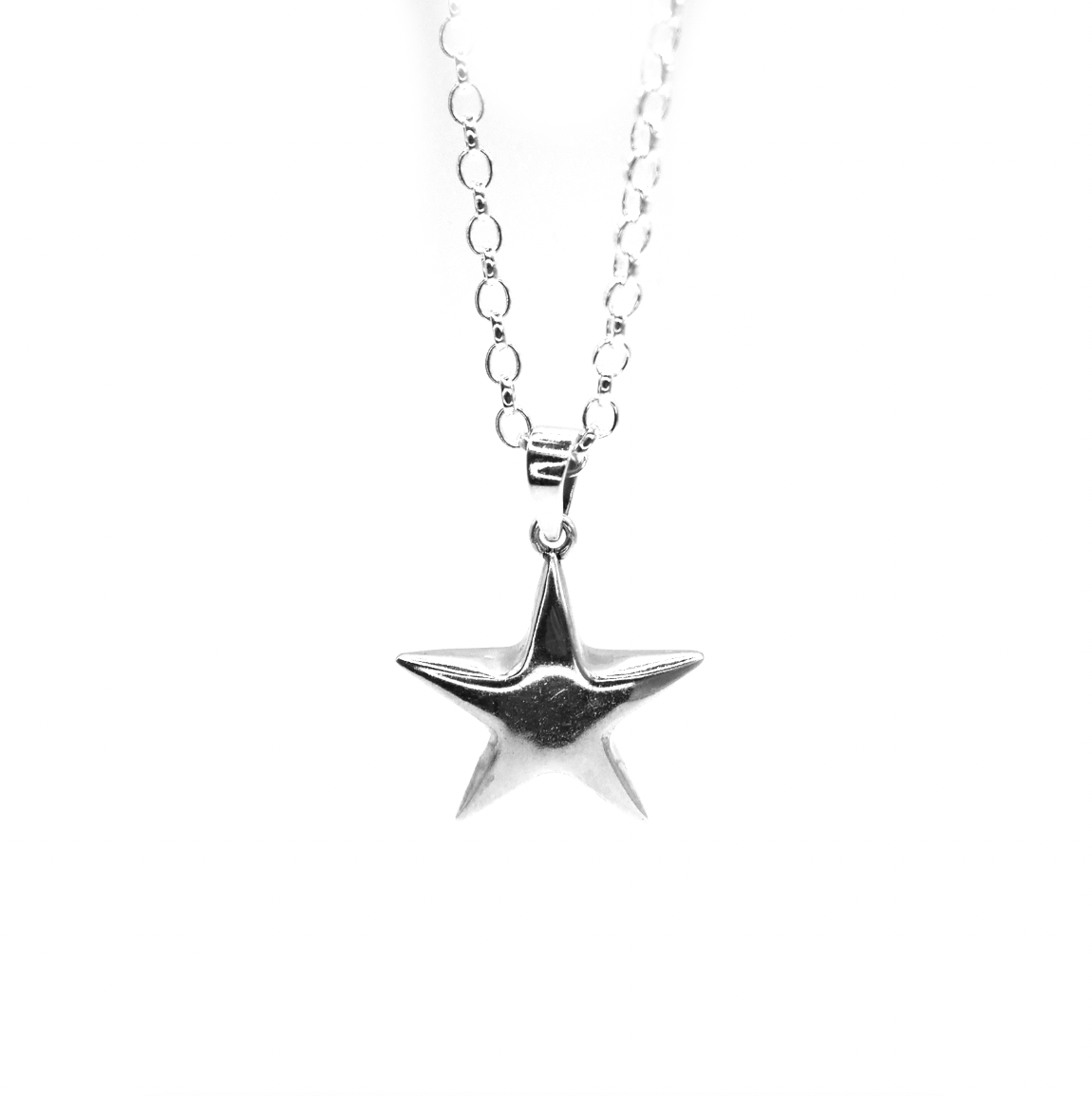 Maxi Puff Star Necklace
