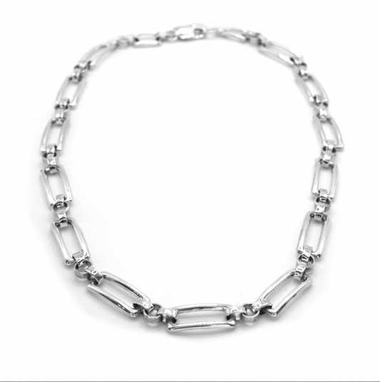 Square Links Maxi Chain Necklace