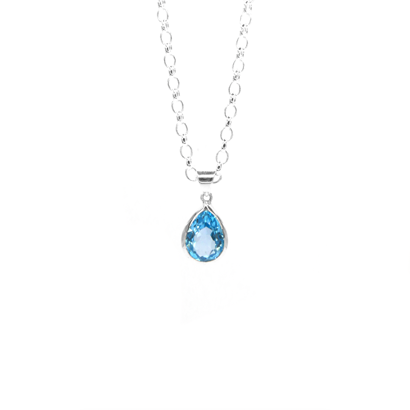 Topaz Water Necklace