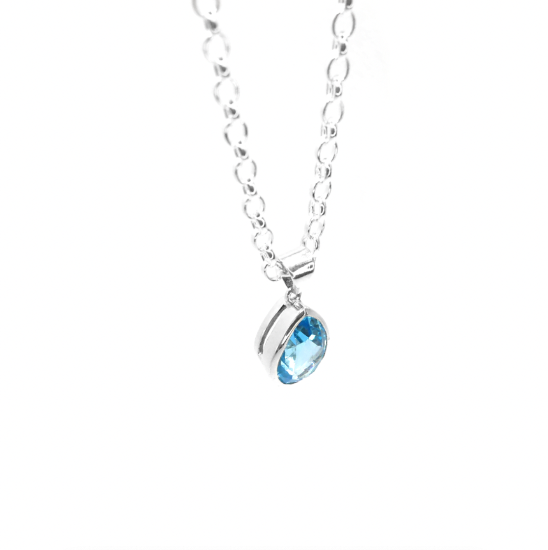 Topaz Water Necklace