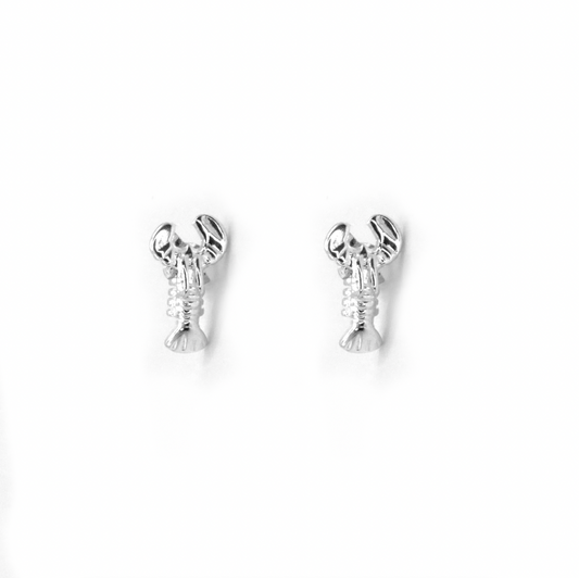 Lobster Stud Earrings