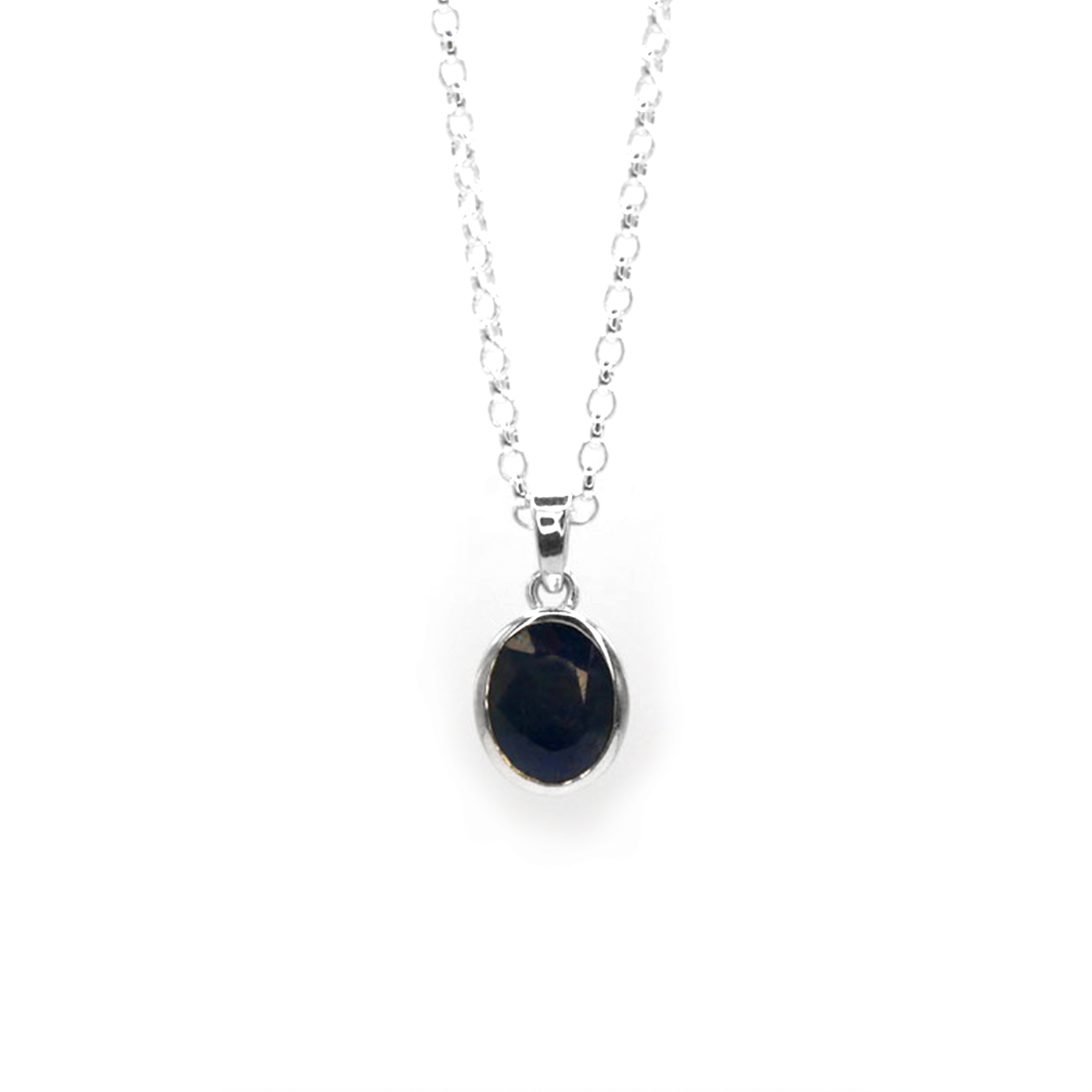 South African Sapphire Necklace