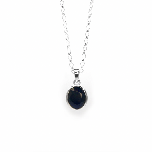 South African Sapphire Necklace