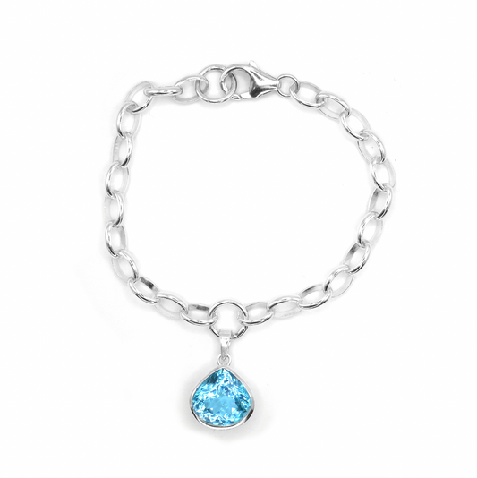 Topaz Maxi Sweetie Chain Bracelet