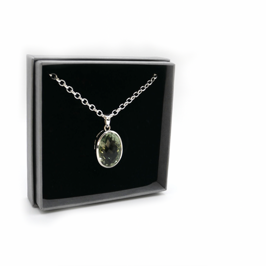 Green Amethyst Maxi Necklace