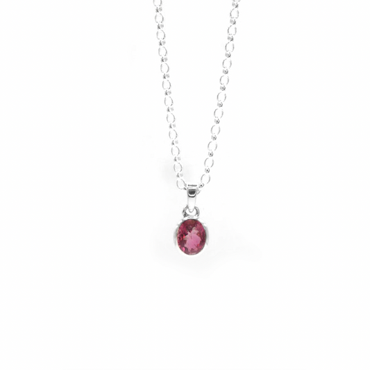 Pink Tourmaline Sweetie Necklace