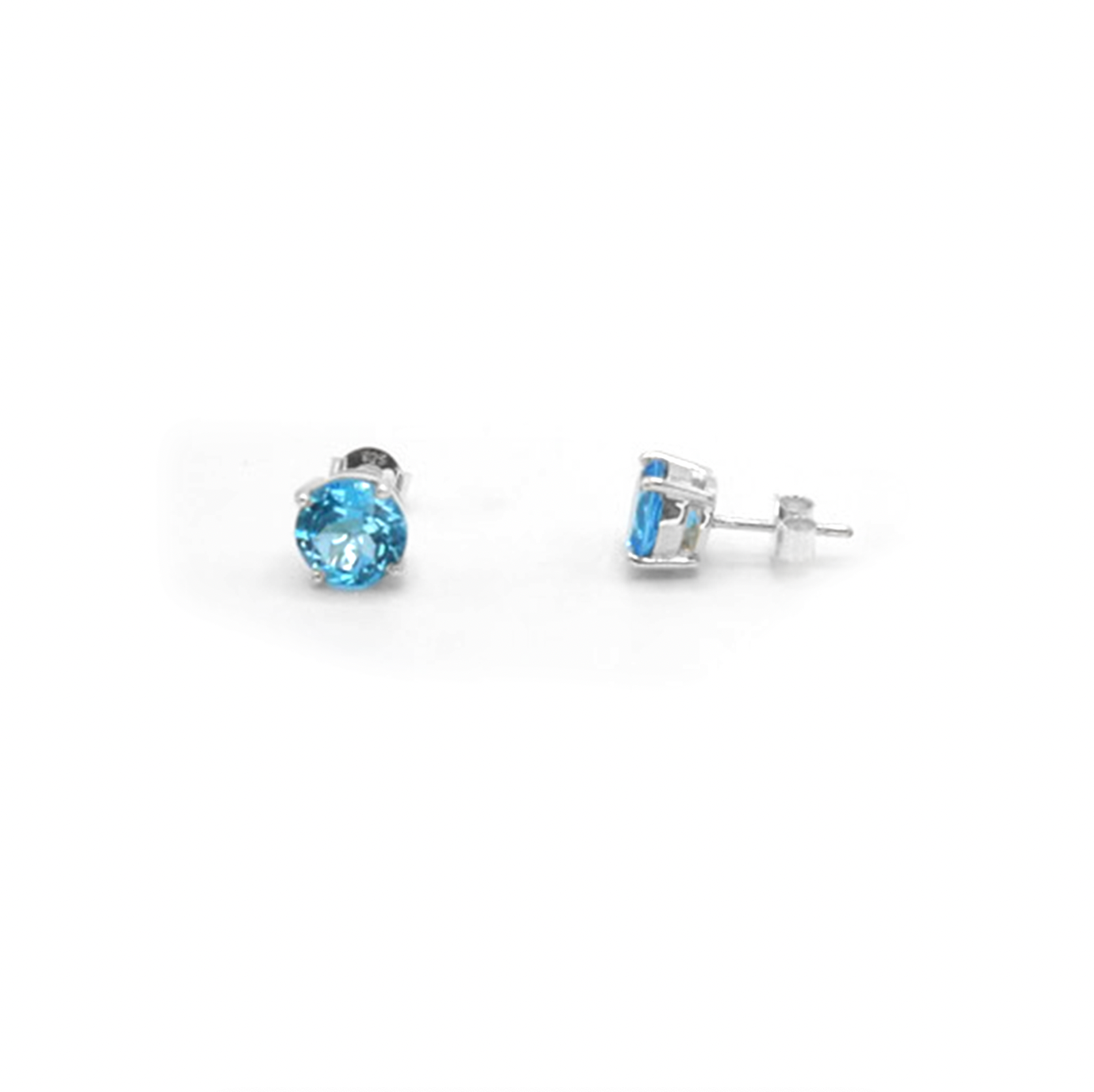 Topaz Stud Earrings