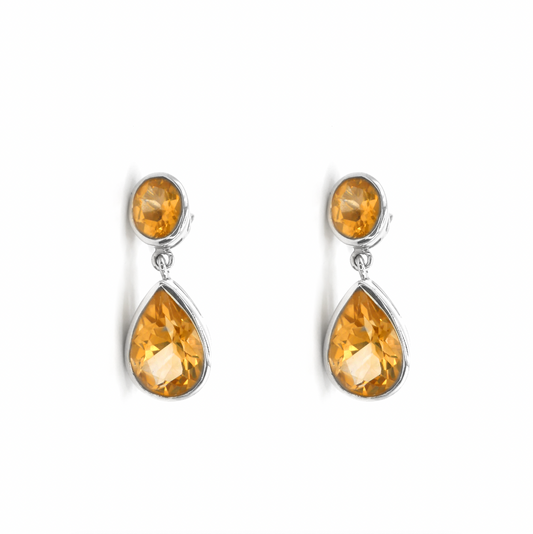 Citrine Decadence Earrings