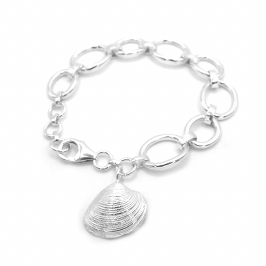 Boulmer Maxi Shell Signature Chain Bracelet