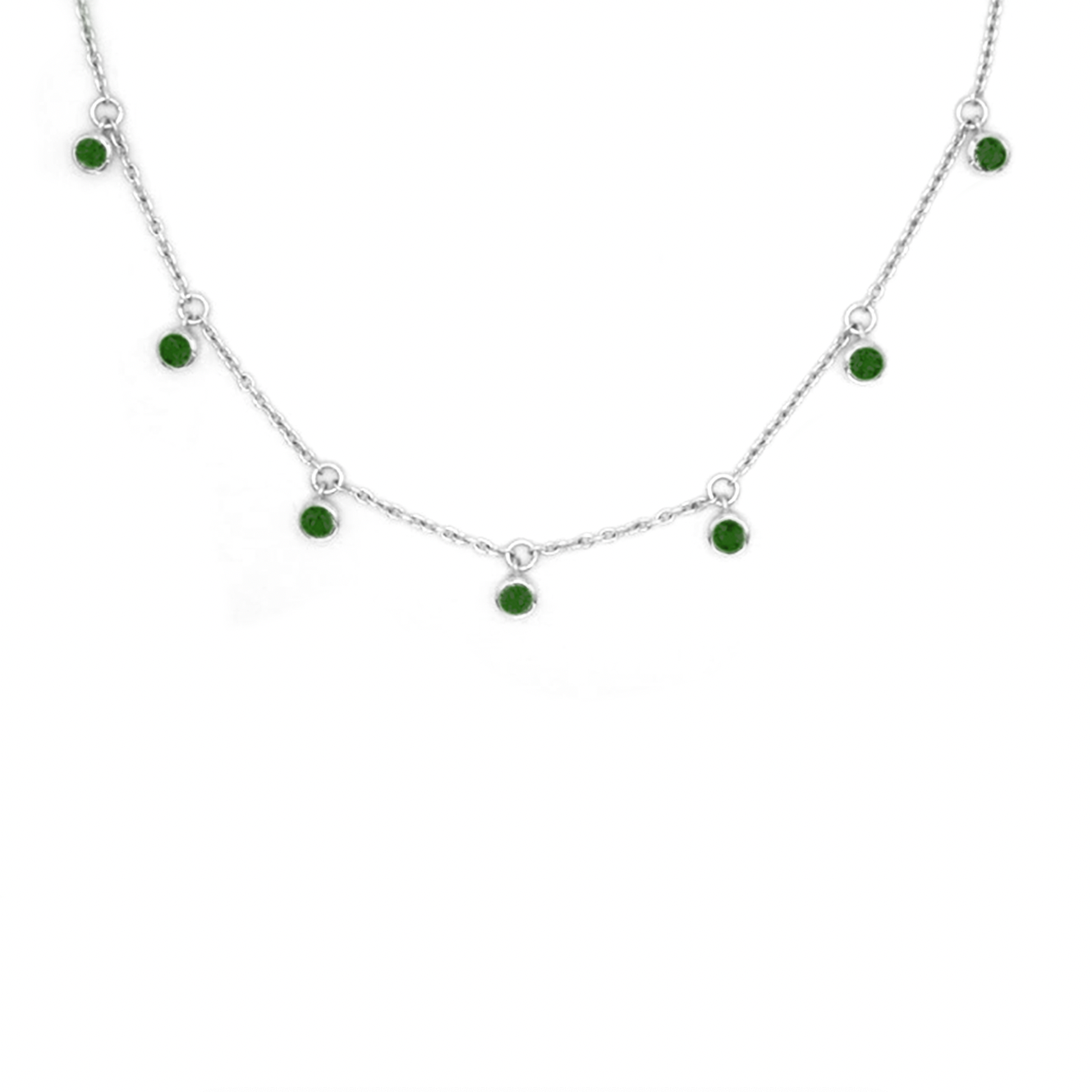 Green Onyx Multi Gemstone Necklace