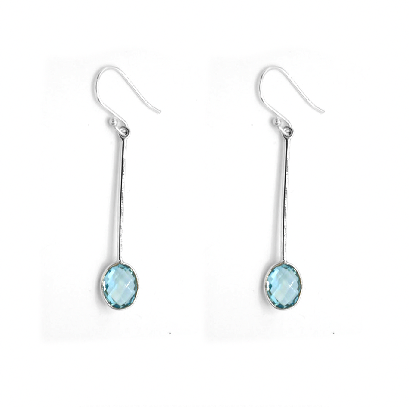 Topaz Drop Earrings