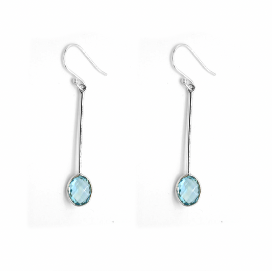 Topaz Drop Earrings
