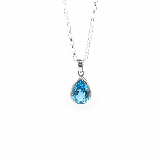 Topaz Water Necklace