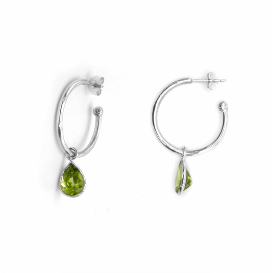 Peridot Oval Sweetie Hoops