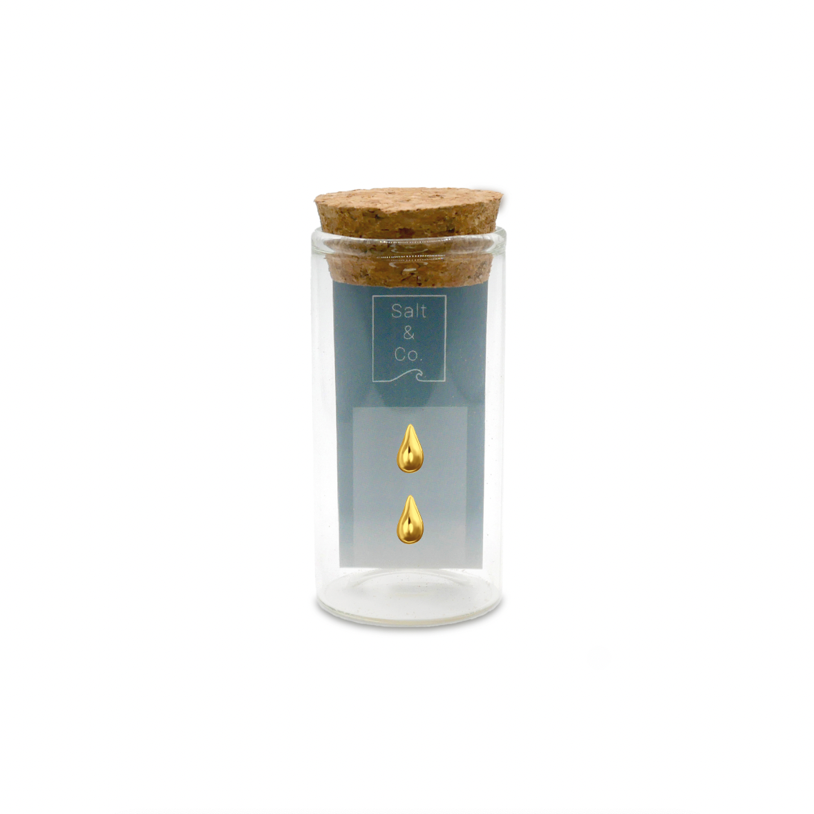 Droplet Studs, 24ct Gold Plated