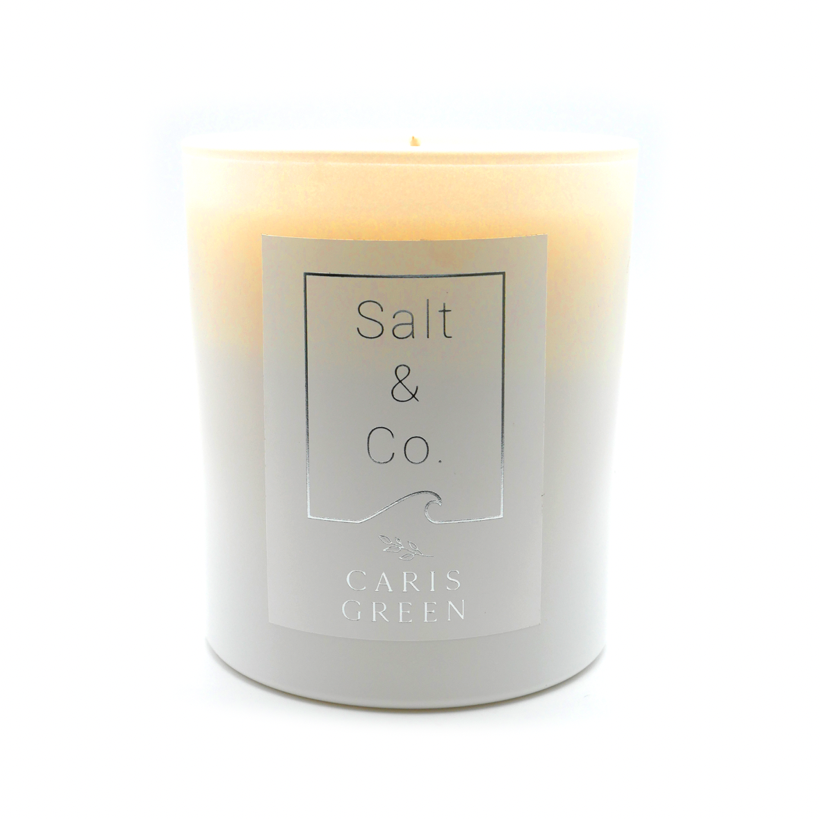 CARIS GREEN x SALT&CO. Candle