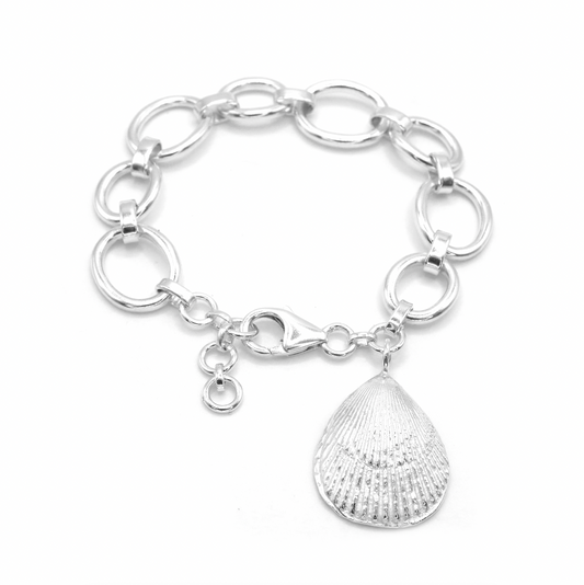 Seaton Sluice Maxi Shell Signature Chain Bracelet