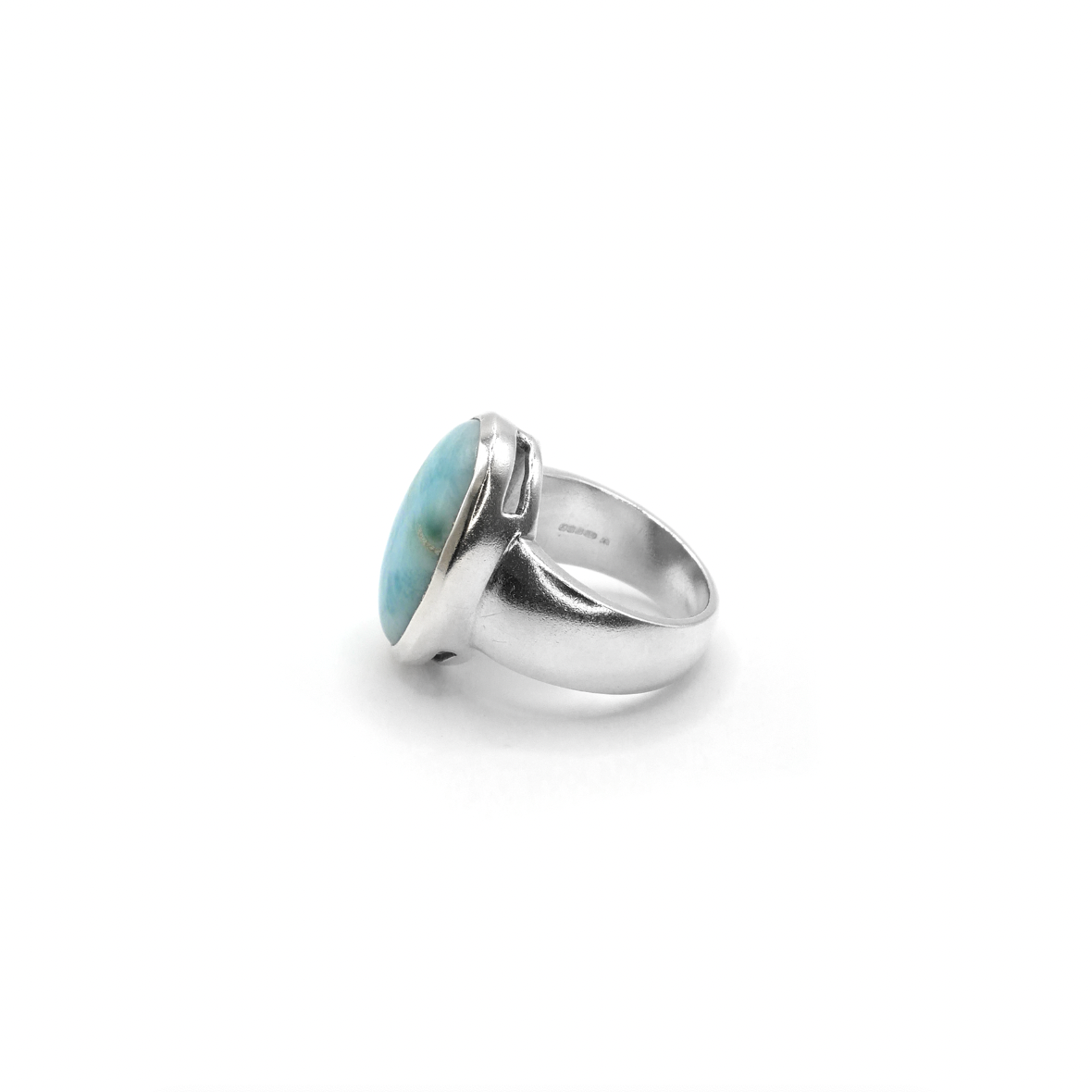 Larimar Cinderella Ring, O.5