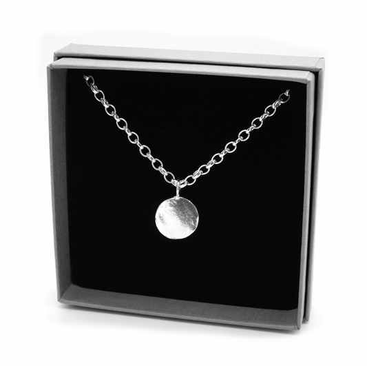 Solid Disc Necklace