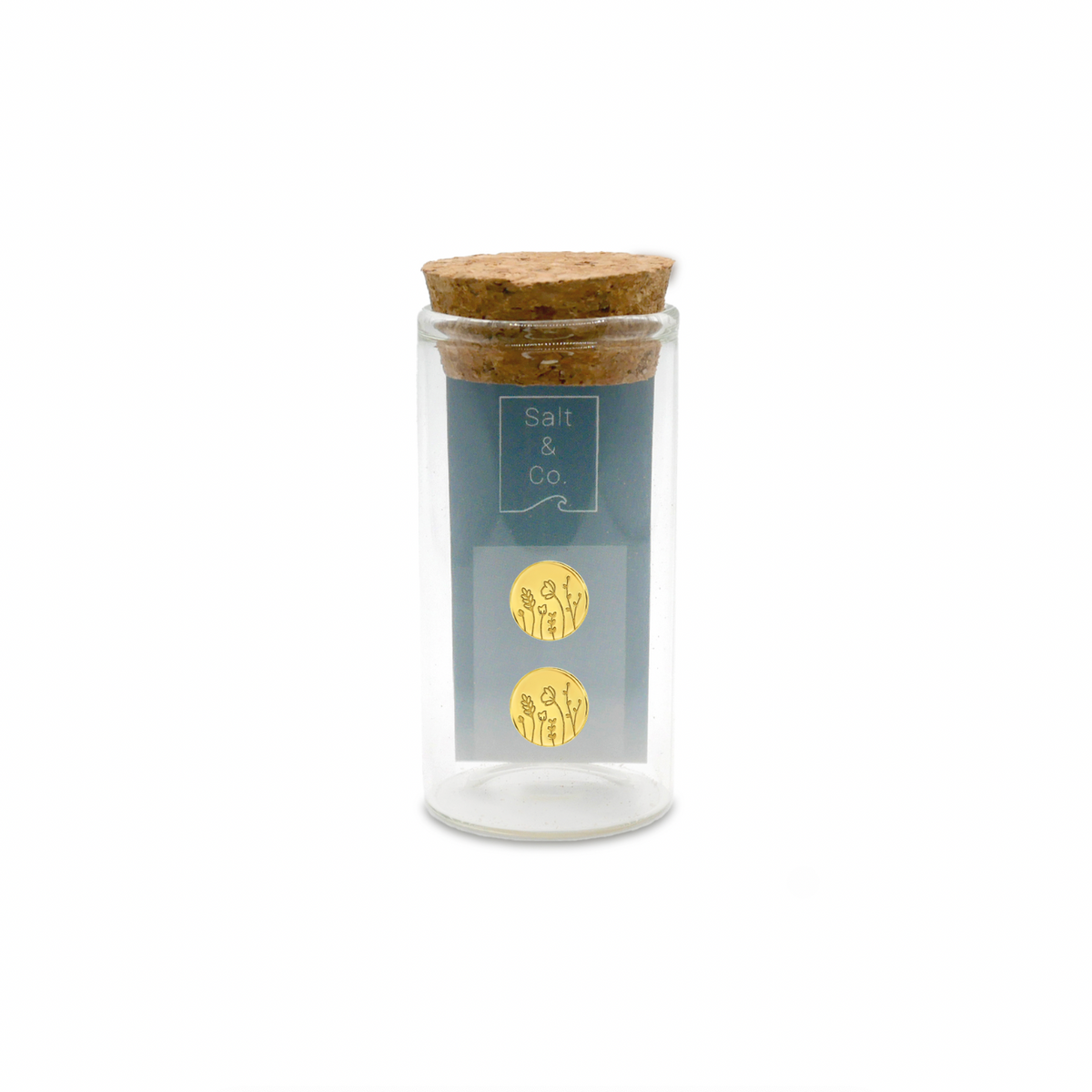 Meadow Studs, 24ct Gold Plated