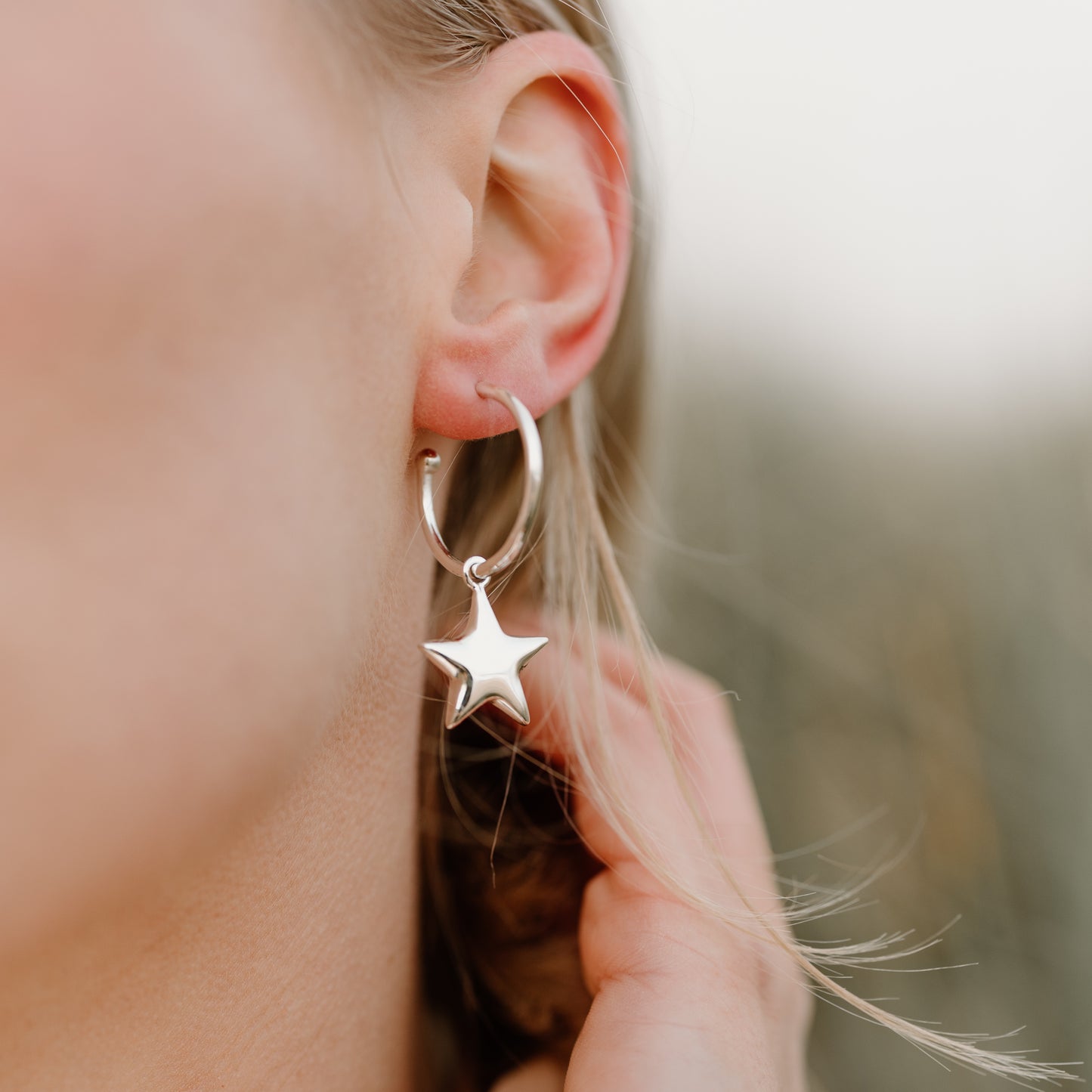 Maxi Star Hoops