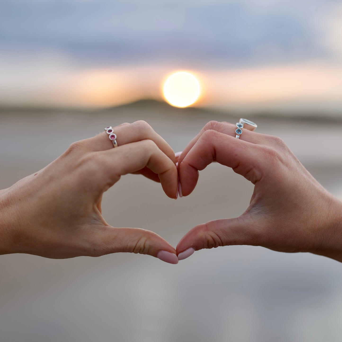 Linear Pink Tourmaline Ring