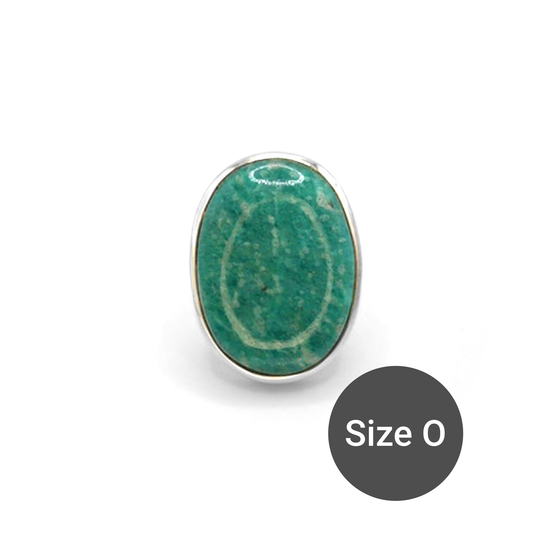 Amazonite Cinderella Ring