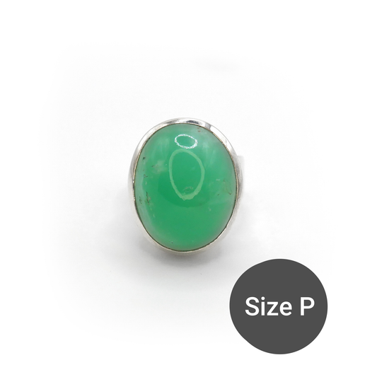 Chrysoprase Cinderella Ring