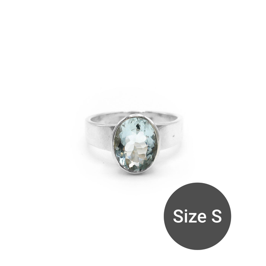 Aquamarine Cinderella Ring